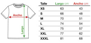 Tabla de talles