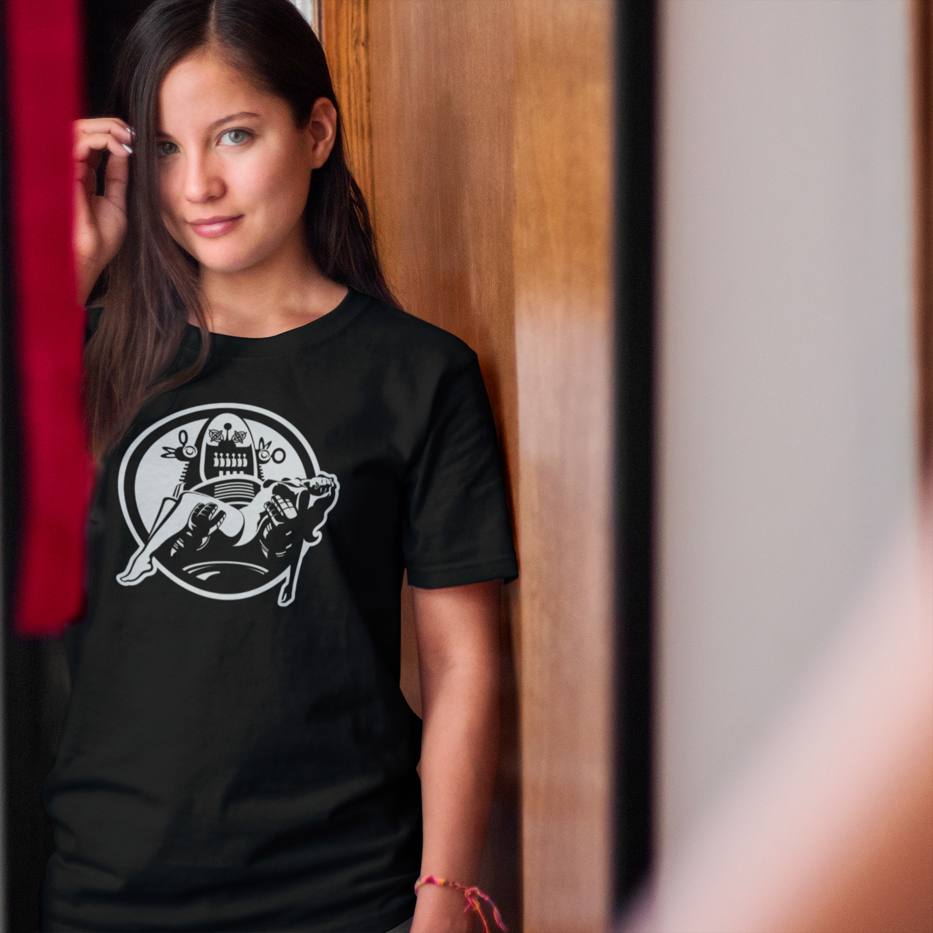 beautiful-girl-wearing-a-round-neck-t-shirt-mockup-a15662